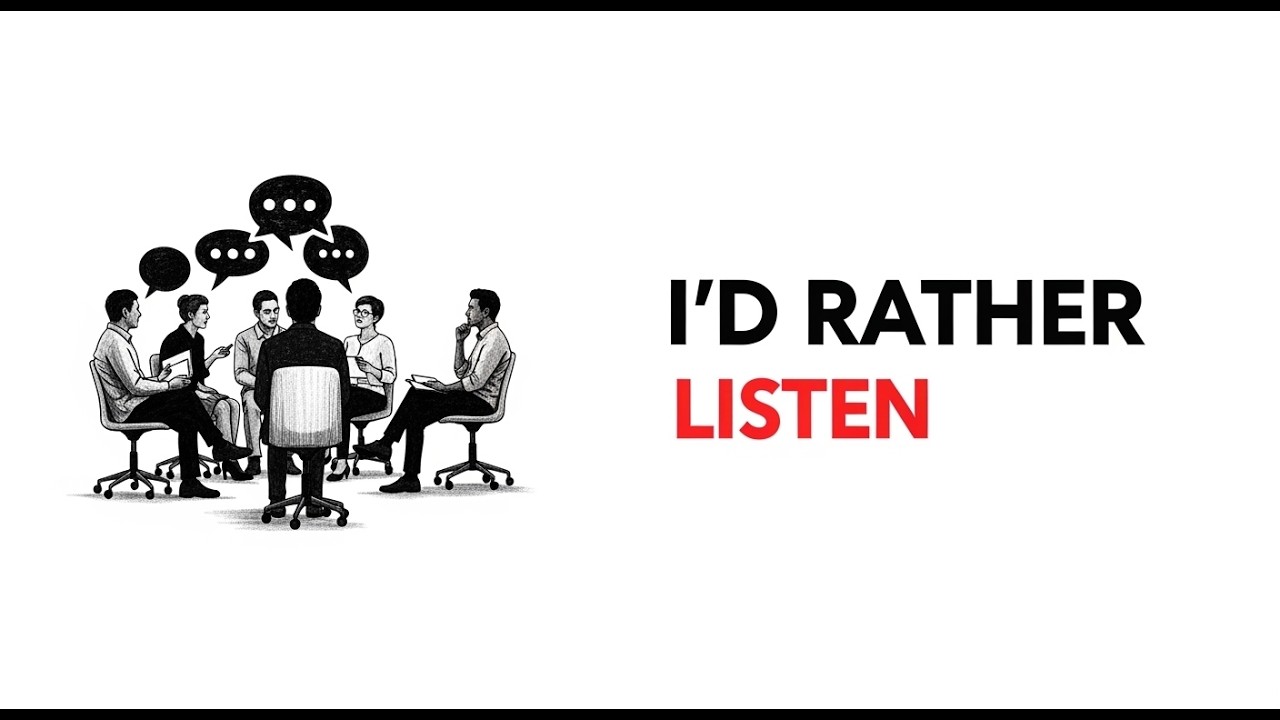 Why Some People Prefer Listening to Talking