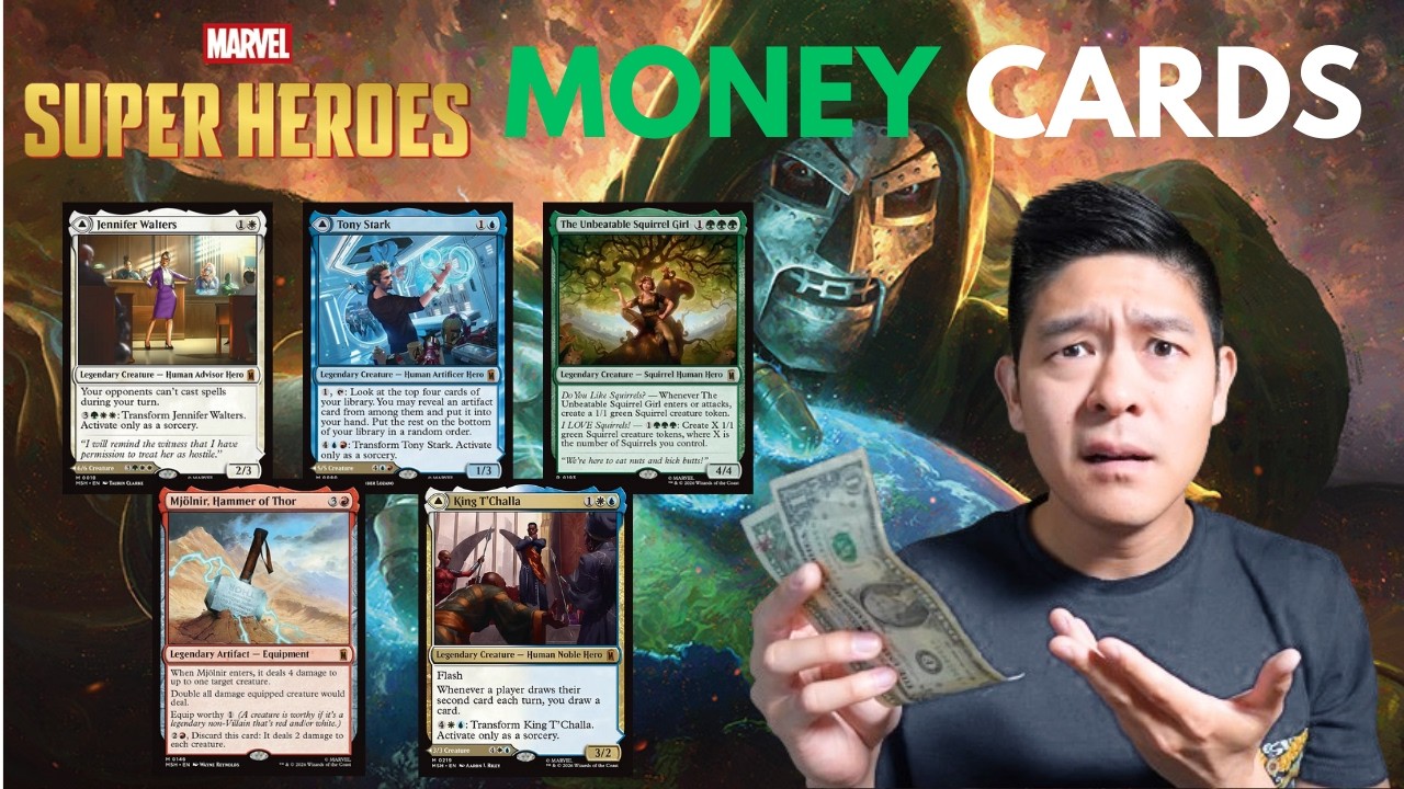 Most Expensive Marvel Super Heroes Cards in Play Boosters (And if they're good in draft)