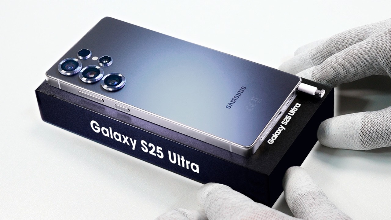 Samsung Galaxy S25 Ultra (Titanium Black) Unboxing