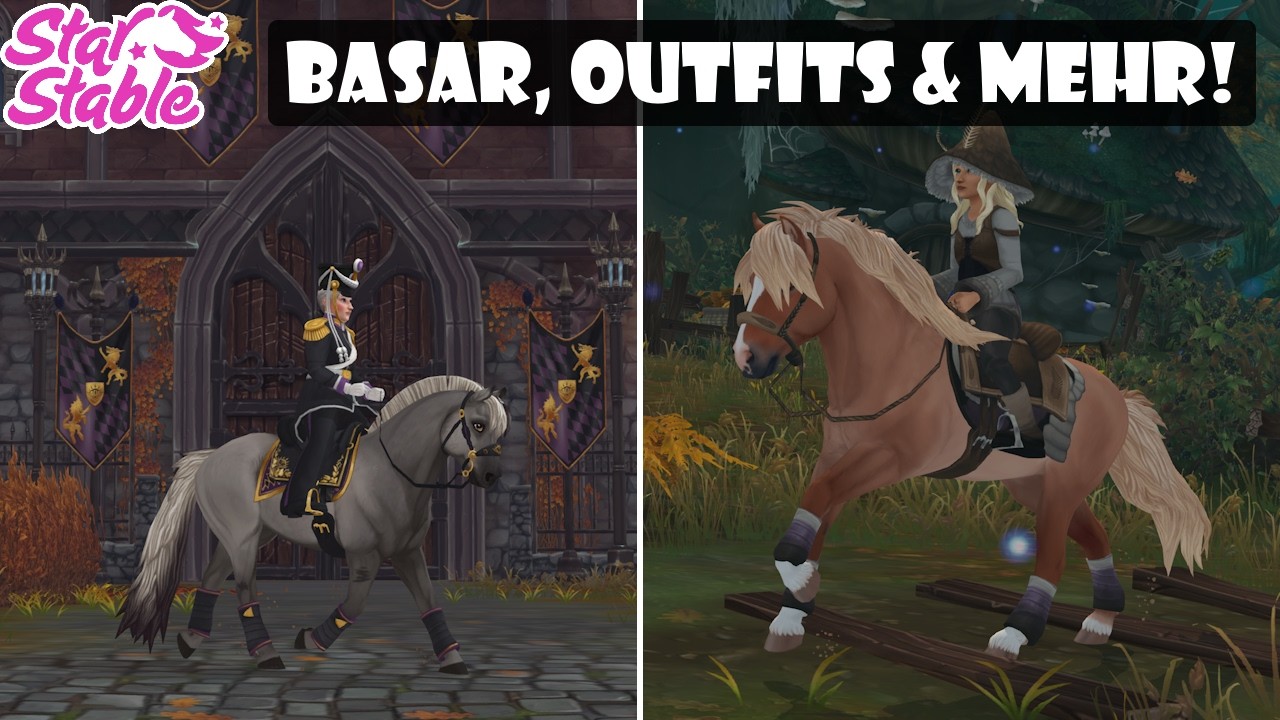 Basar, Retrofitting & Marchenghast Outfits! 🐴🏰 | Star Stable Online [SSO Update]