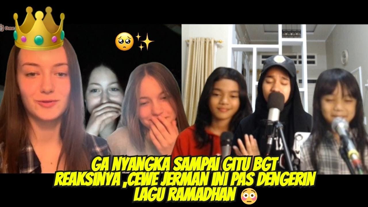 LAGU RAMADHAN BIKIN CEWE BULE INI TERSENTUH HATINYA!!! OME TV INTERNASIONAL