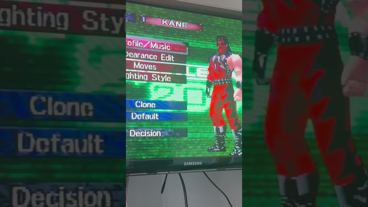 Unmask Kane on WM2000.      #wwf #WWE #wrestling #mayorKane #glenjacobs #slowchemical