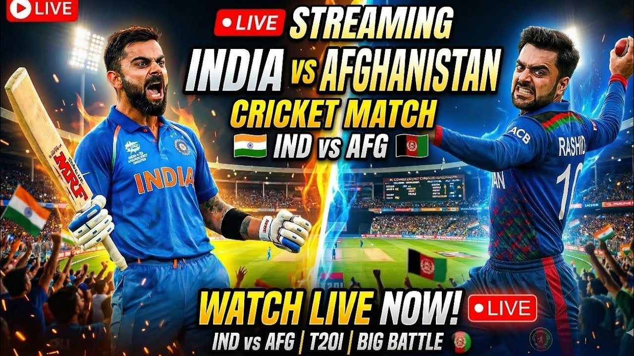 INDIA vs AFGANISTAN ODI MATCH LIVE || #live #youtube #viral