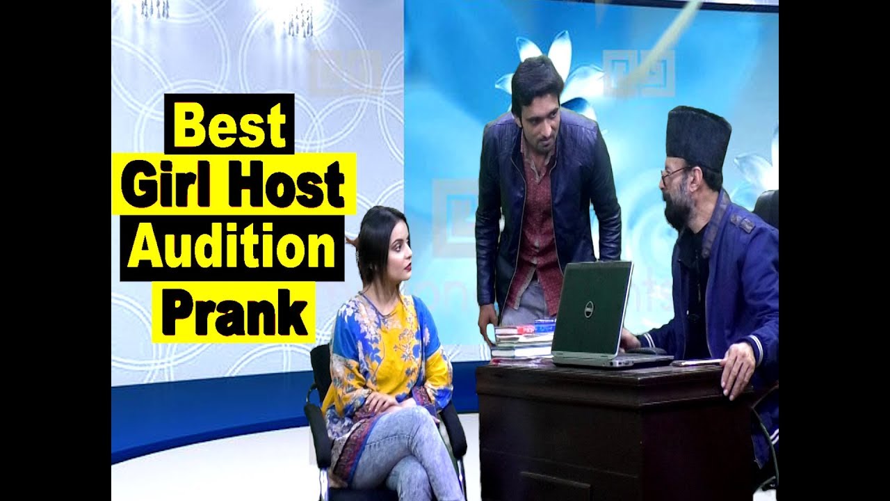 Best Girl Host Audition Prank | Allama Pranks | Lahore TV