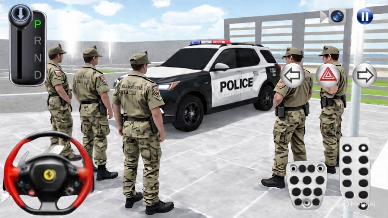 🔥Army Police stuck Raid 👍on my Luxurious house || 3d driving class 2 || Police Raid #gaming #cargame