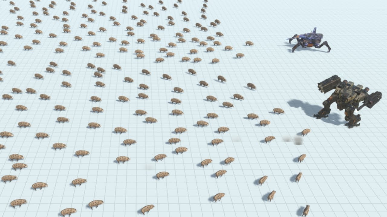 300 Pigs Army vs ALL TEAMS ARBS Animal Revolt Battle Simulator