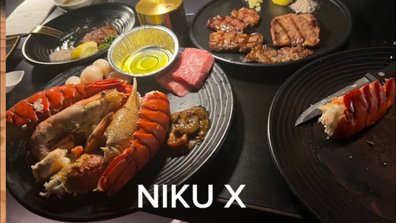 NIKU X — буфет с морепродуктами премиум-класса и стейками вагю категории А5!
