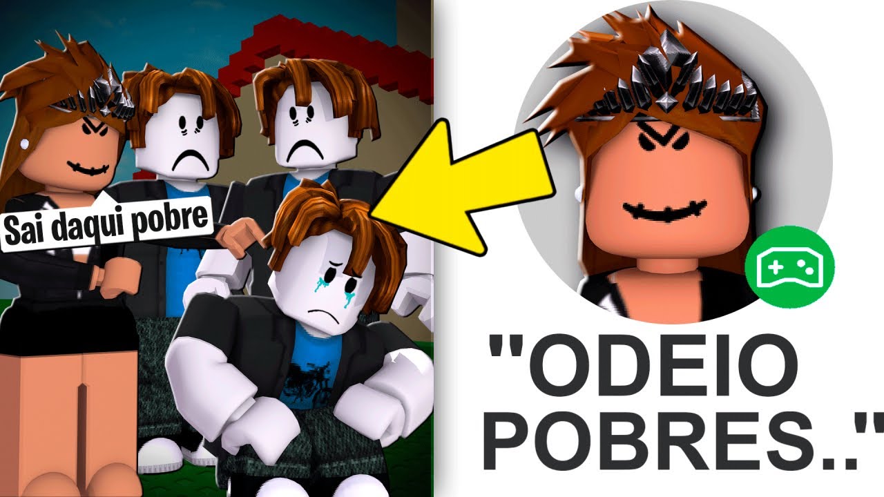 A TikToker de Roblox que ODEIA ''POBRES''..