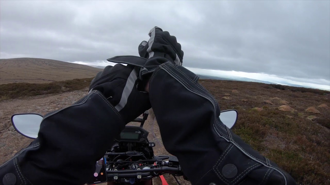 2020 Honda CRF 250 Rally - first trip off road - Scottish Highlands'
