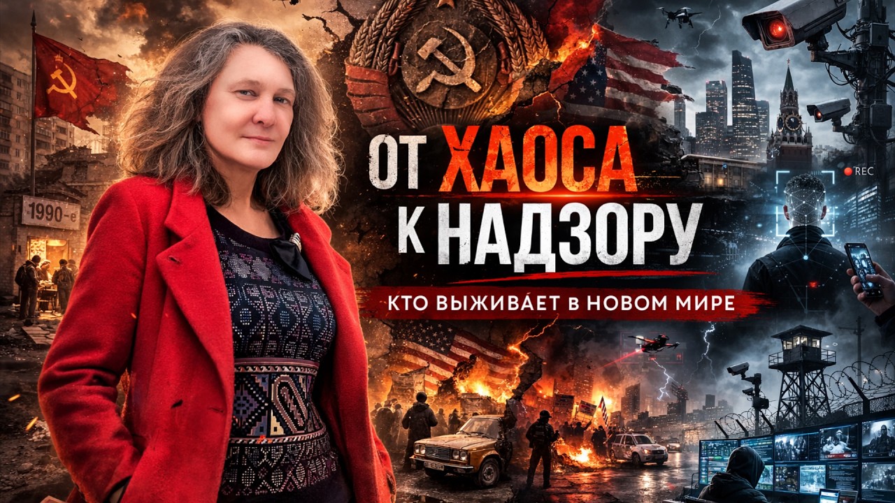 Татьяна Монтнян - от краха СССР до цифрового контроля. Как меняется система