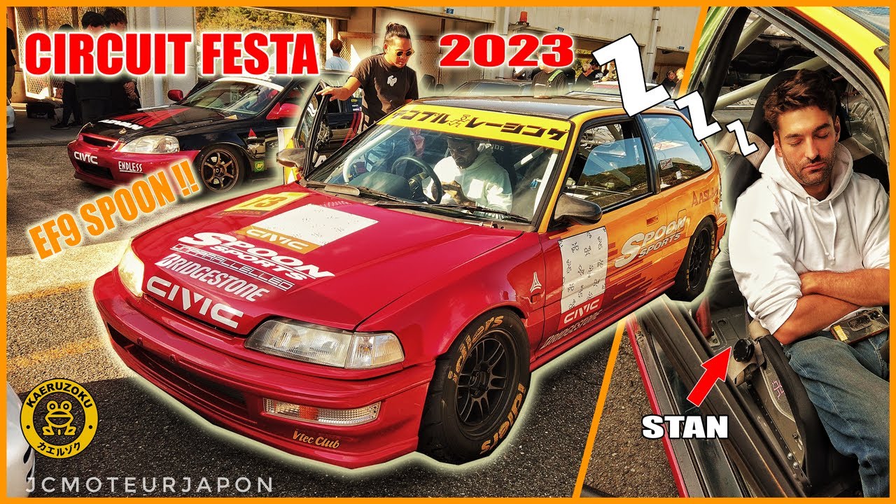 CENTRAL CIRCUIT : Stan et sa Civic EF9 vont défier les KANJOZOKU !