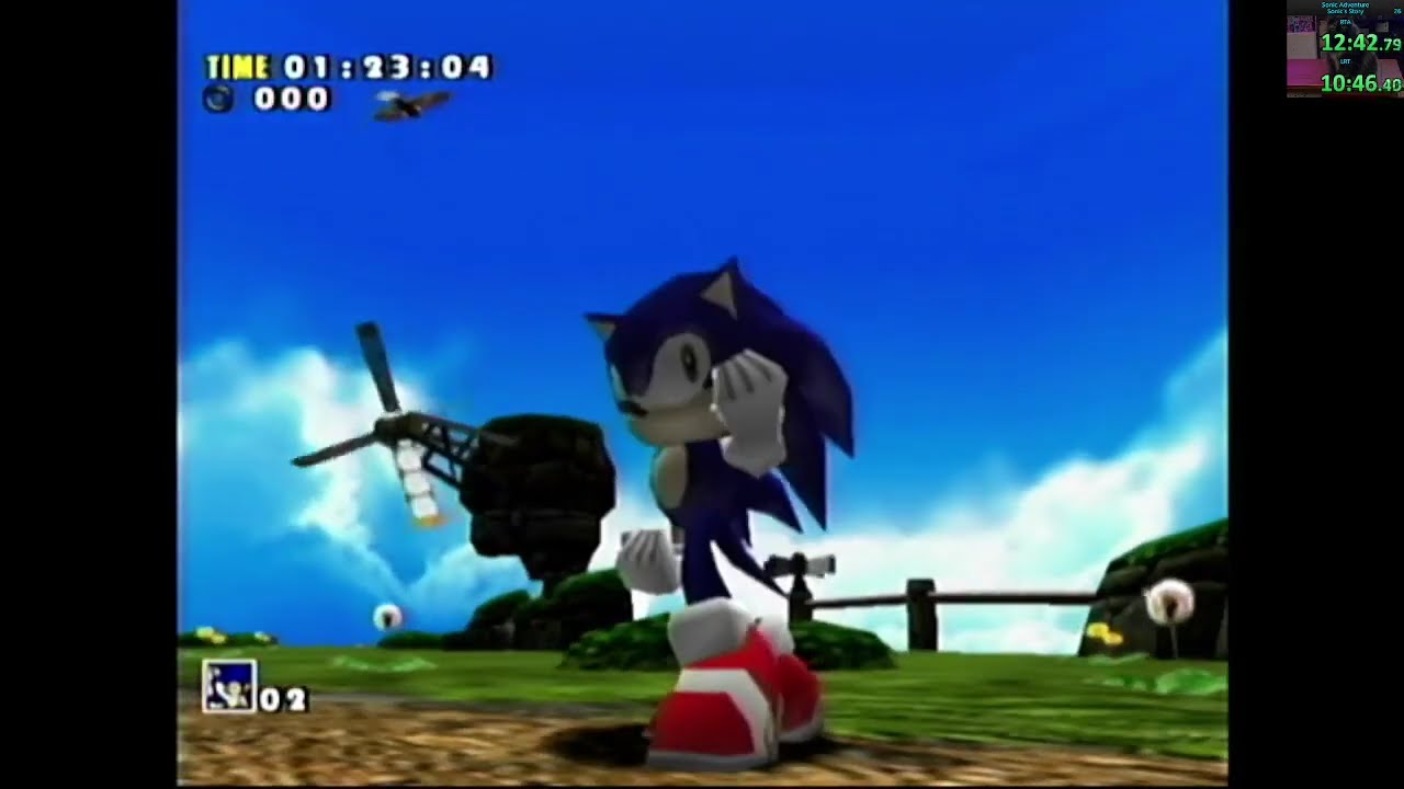 Sonic Adventure Dreamcast Sonic's Story (54:37.15)