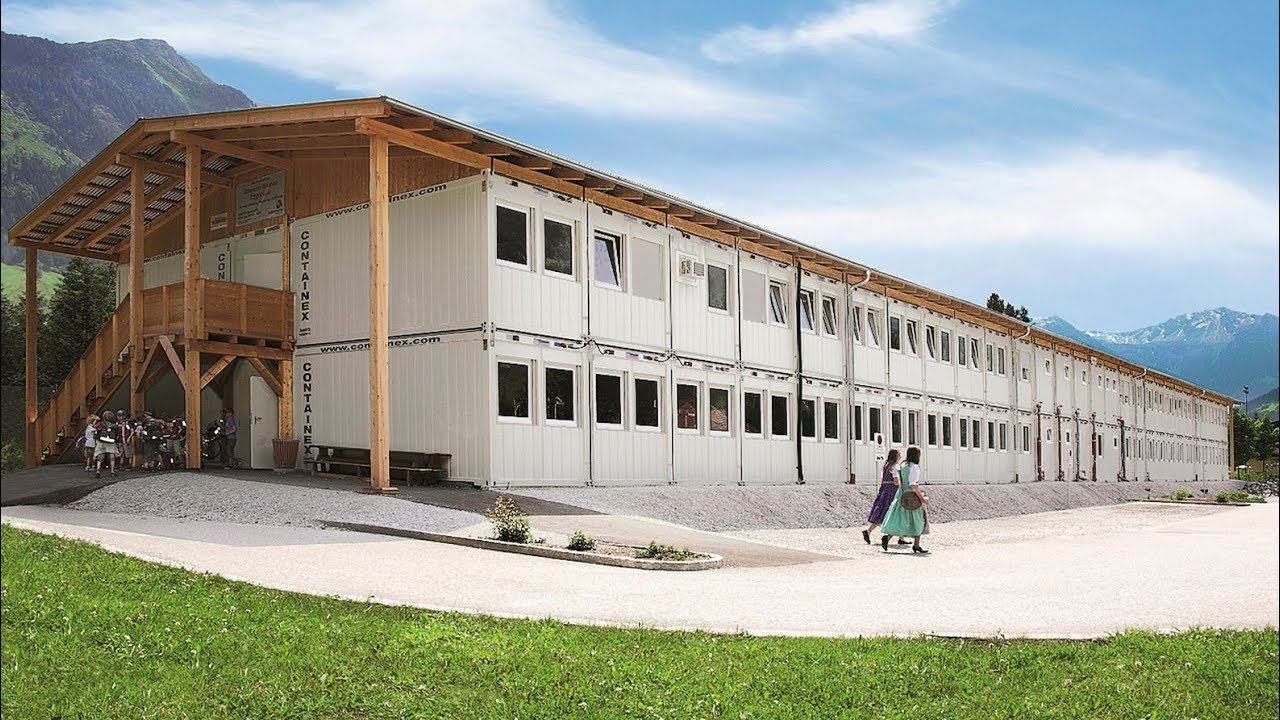 CONTAINEX - Creare spazio con prefabbricati modulari