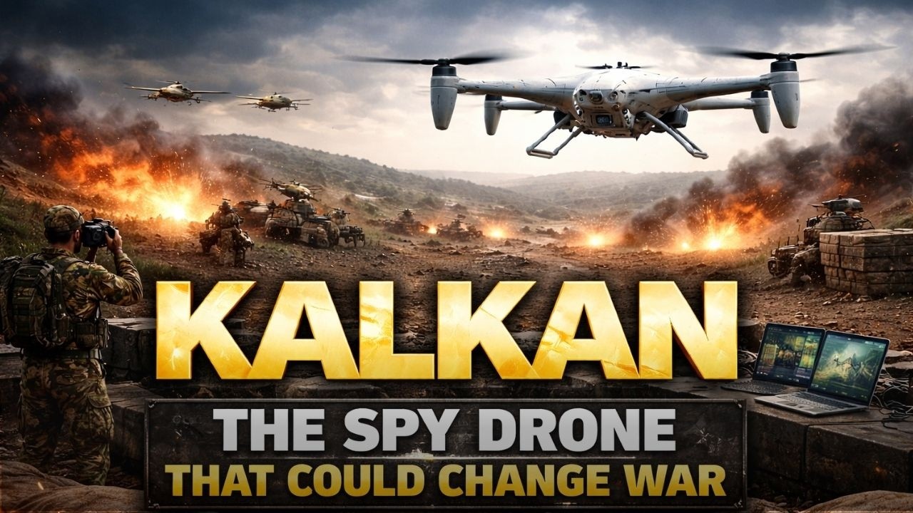 KALKAN: The Spy Drone That Could Change the War Before the First Shot Is Shot Shot
