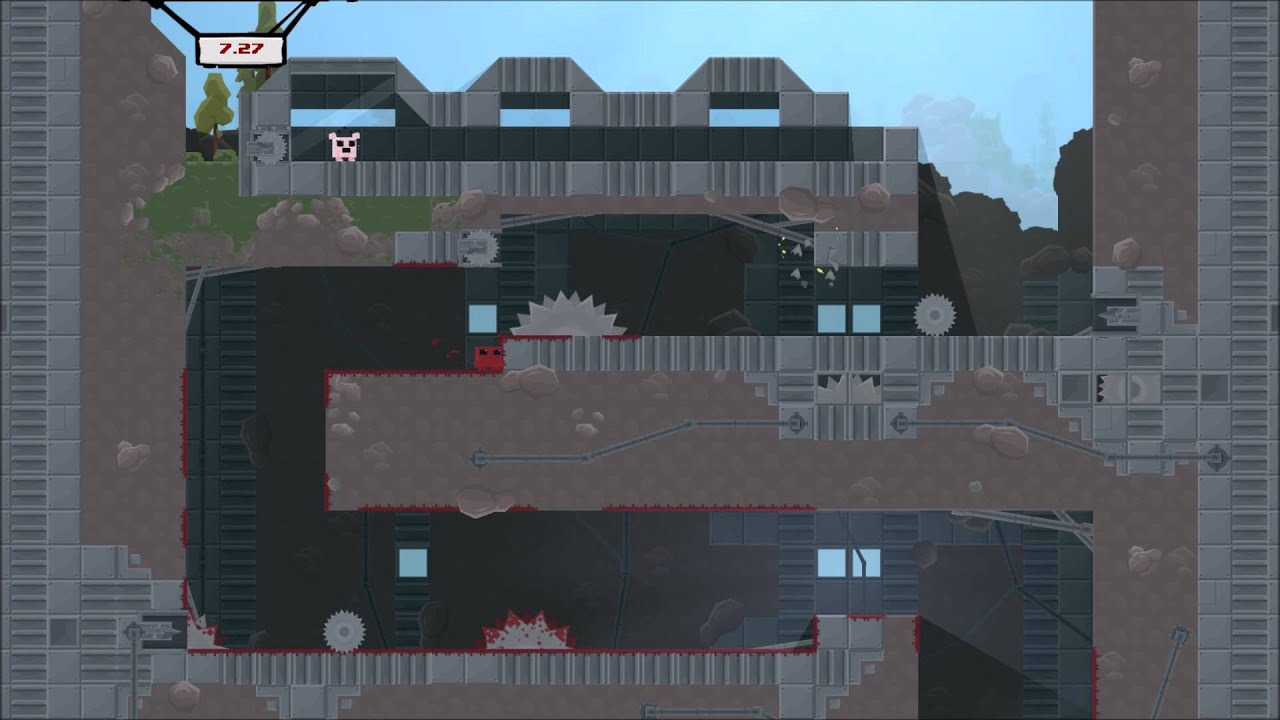 Super Meat Boy Dark World 1 13-20 (Part 3) A+