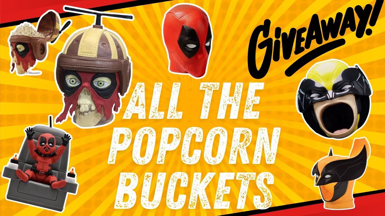 I Found ALL the Deadpool Popcorn Buckets at AMC, Regal, and Cinemark