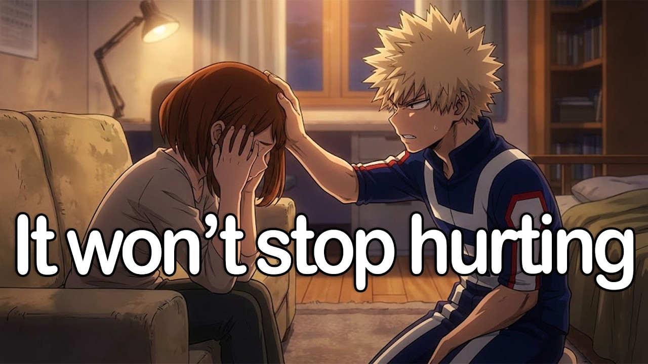 You Hid Your Headaches Until Bakugou Got Scared | Bakugou x Listener ASMR