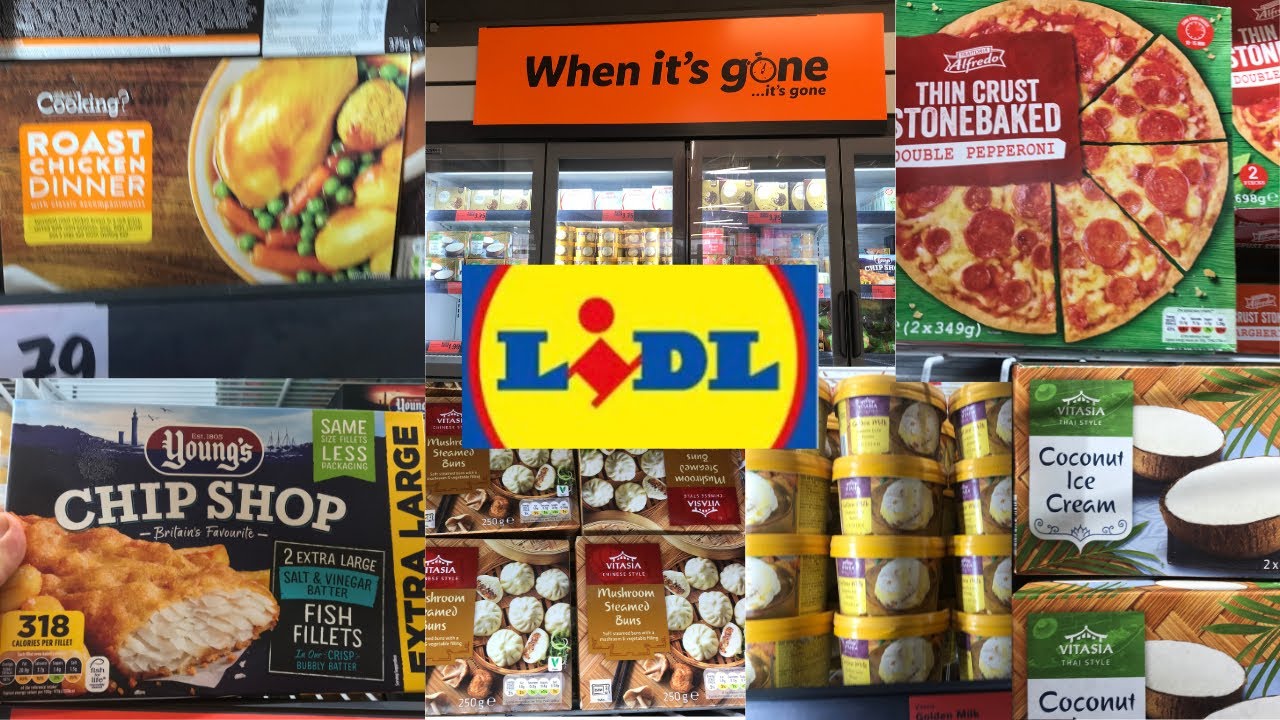 WHATS NEW IN FROZEN FOOD SECTION |  NEW IN LIDL | SHOP WITH ME