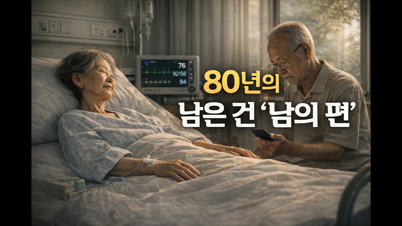 80년의 헌신, 남은 건 남편의 '남의 편' 노릇 뿐