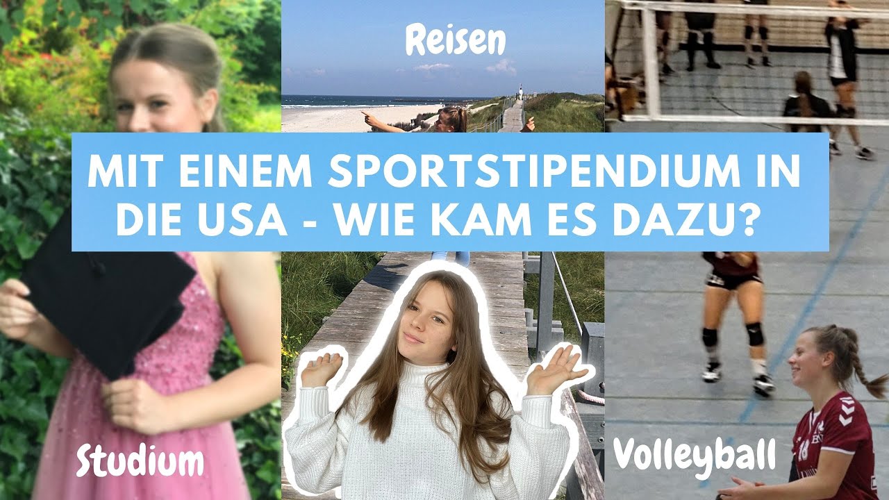 Mit einem Sportstipendium in die USA // Wie kam es dazu? // Auslandsjahr