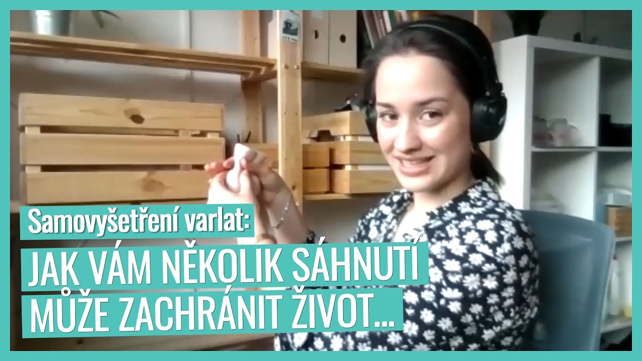 Bulka nebo změny varlat: „Samovyšetřit