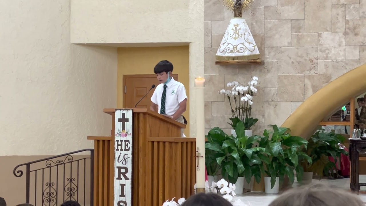 May Crowning Mass- St. Kevin Catholic School