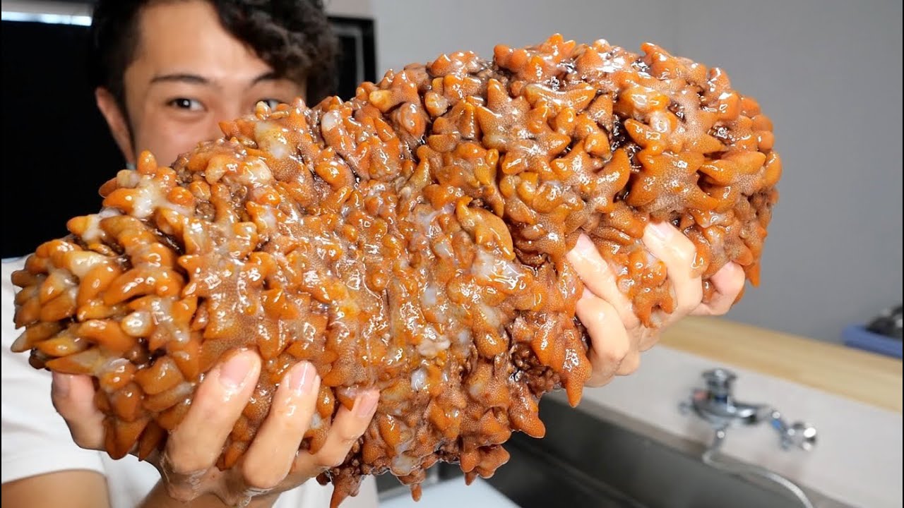 集合体のバケモノを食べてみた。