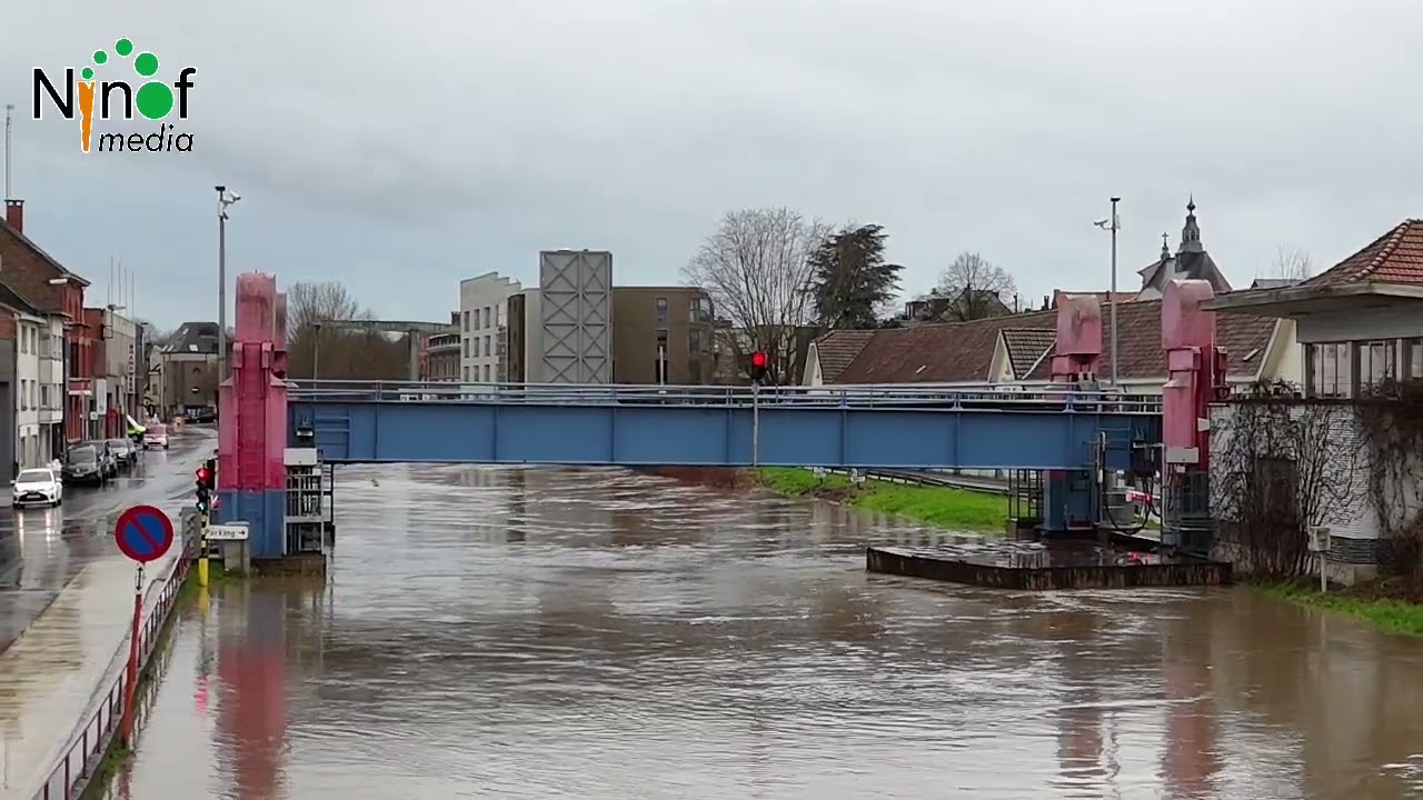 Wateroverlast in Ninove en omgeving