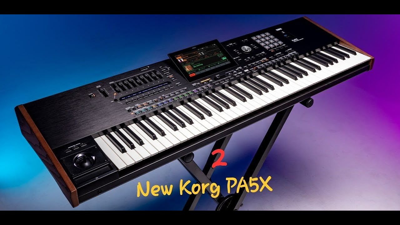 Первый взгляд на KORG PA5X  [По Русский] . Часть 2/2