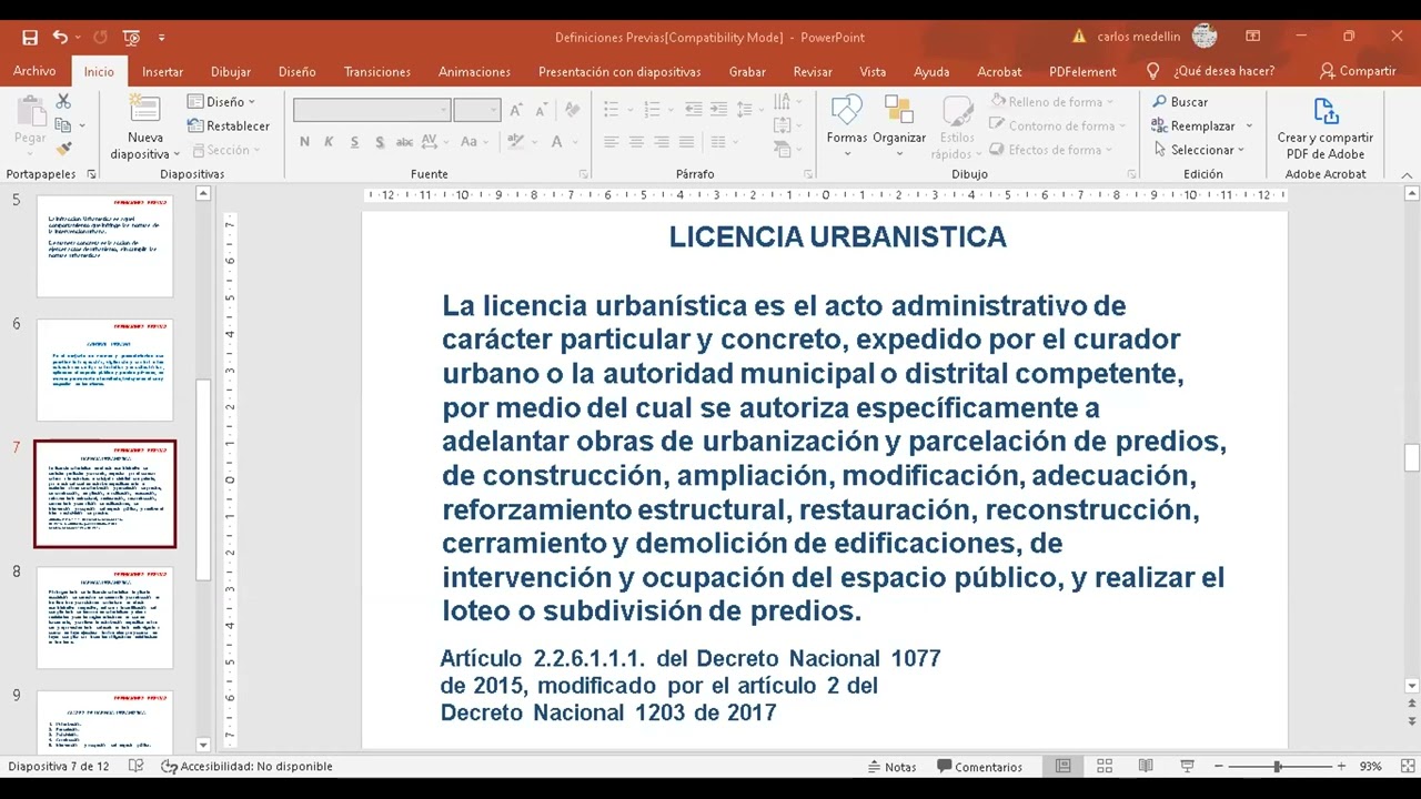 Las Infracciones Urbanísticas