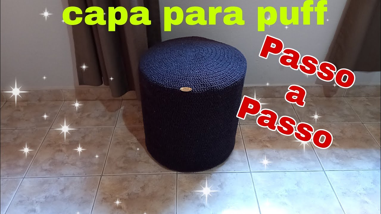 Capa para puff e banquinho , Fácil , rápido e econômica