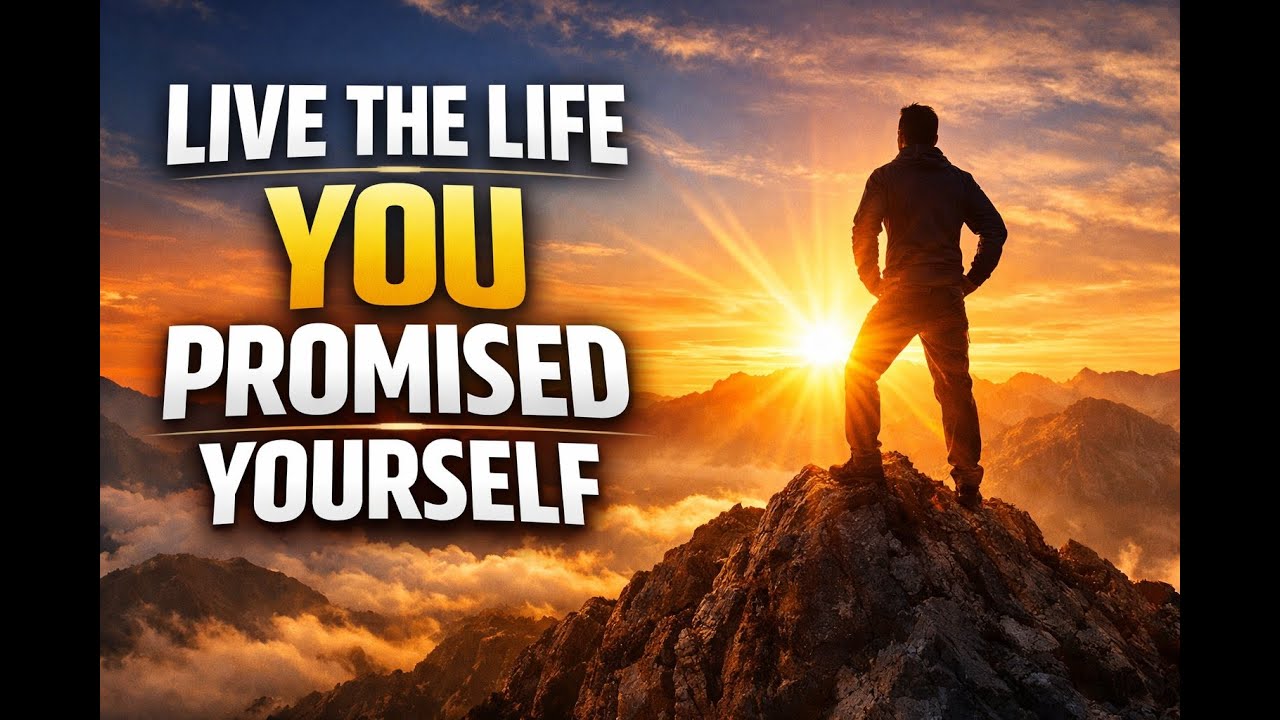LIVE THE LIFE YOU PROMISED YOURSELF| Your Future Self Is Waiting | Why You Keep Sabotaging Yourself|