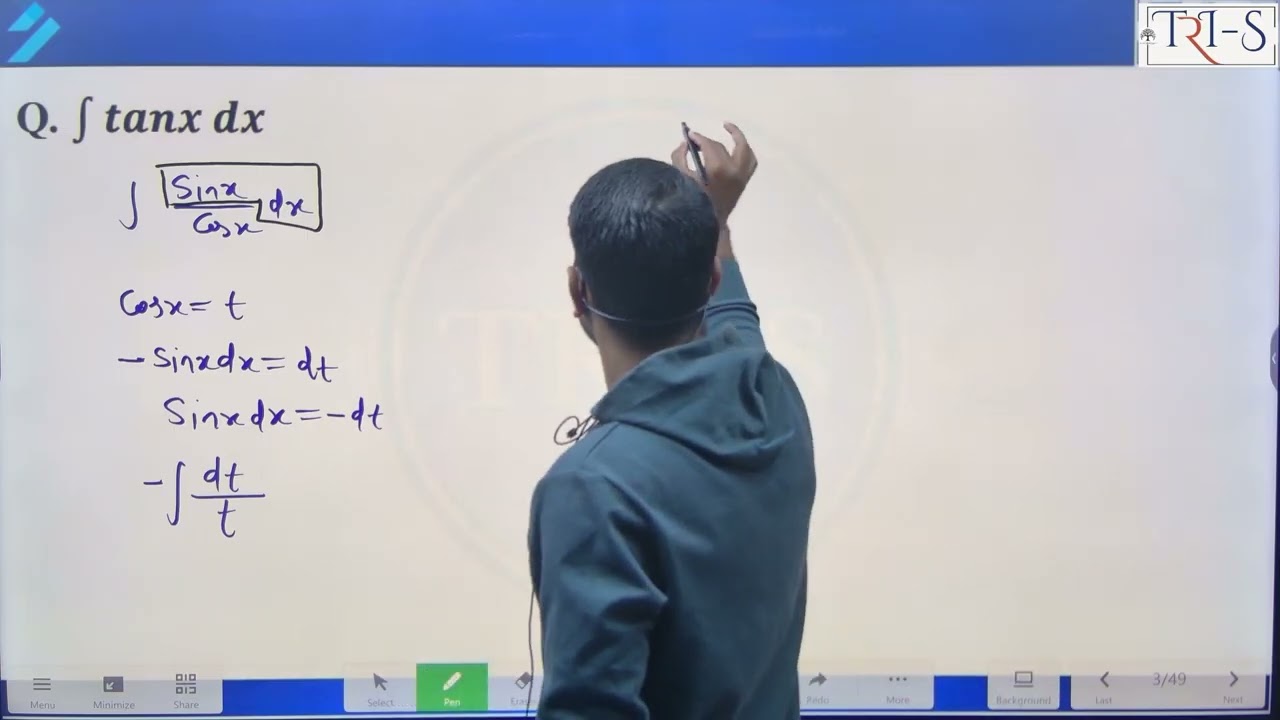 (Substitution) Indefinite Integration |Class-12th |IIT-JEE| BY Sundram sir