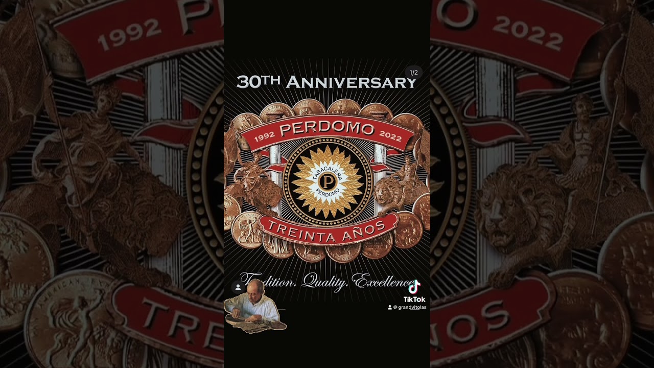 PCA trade show update from Perdomo, the master cigar maker announces a 30th anniversary cigar 📣