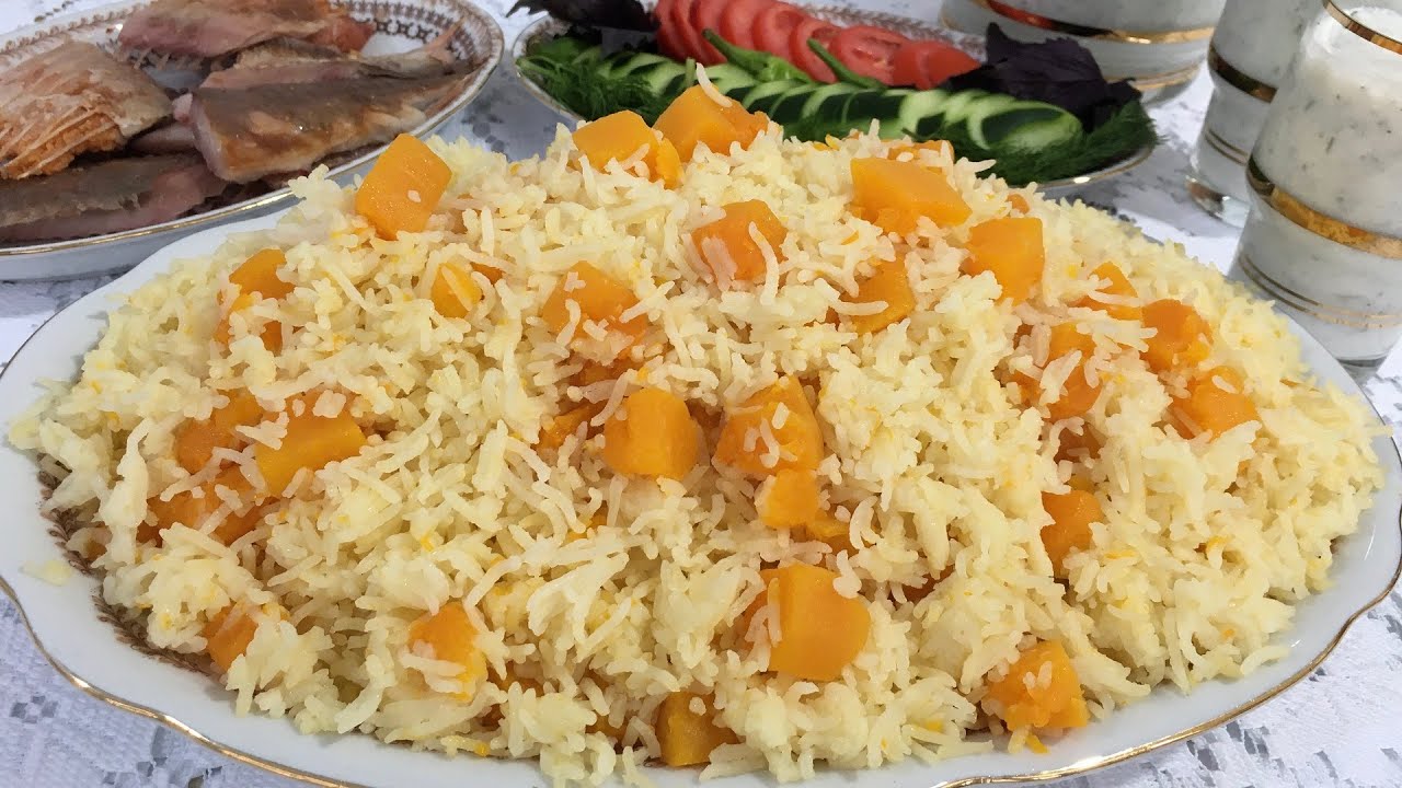 Ən Dadlı,Tam ölçülü🔴DAŞMA üsullu SÜDLÜ BORANI PLOV🔴resepti.How to Make Perfect Autumn Pumpkin Pilaf