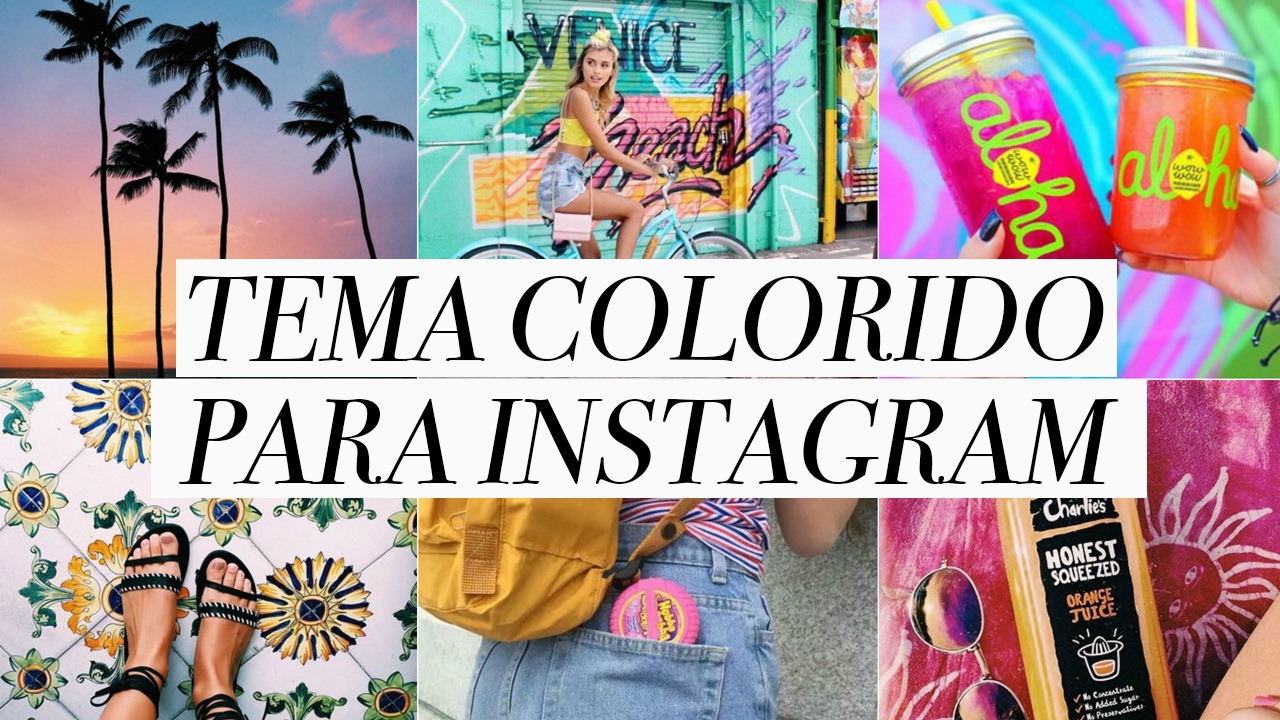 COMO EDITAR FOTOS DO INSTAGRAM // FEED COLORIDO