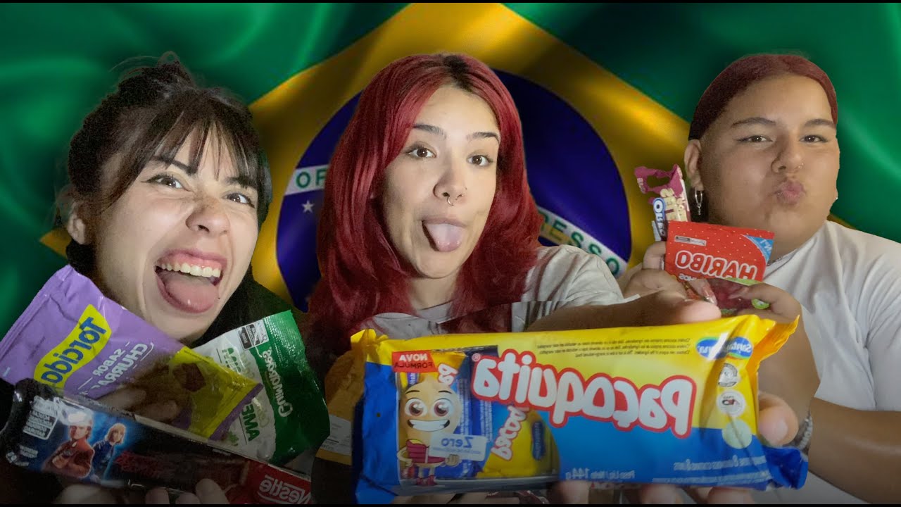 PROBANDO DULCES Y SNACKS DE BRASIL