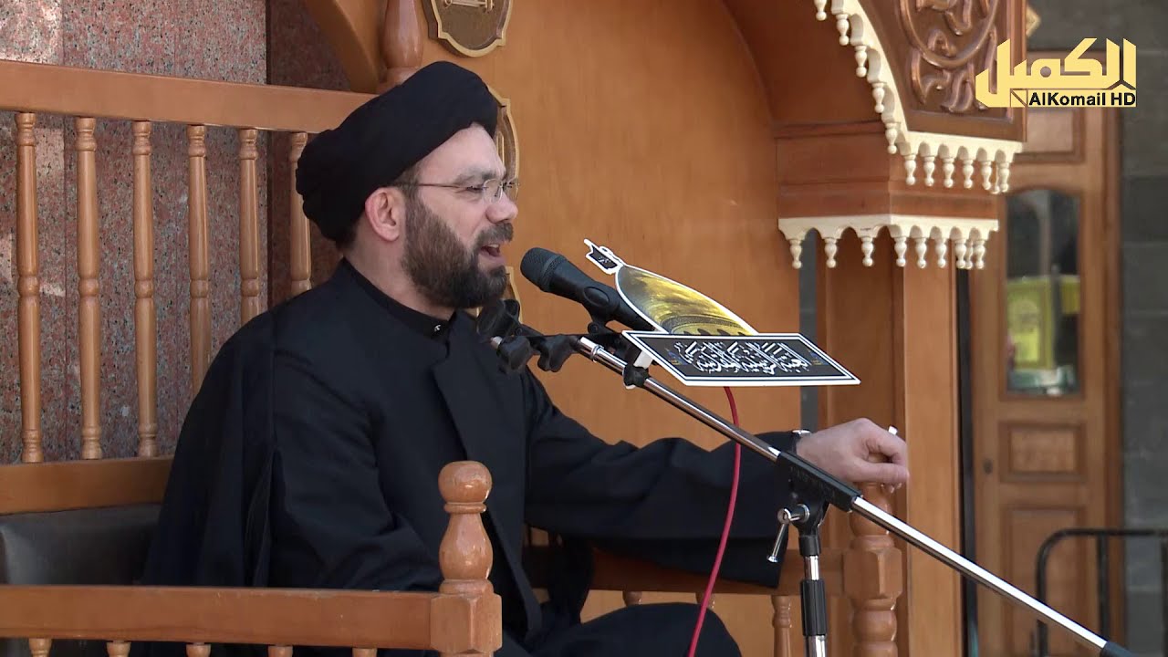 سيد نصرات قشاقش - مجلس عزاء في الصحن الزينبي الشريف - شهادة زينب الكبرى