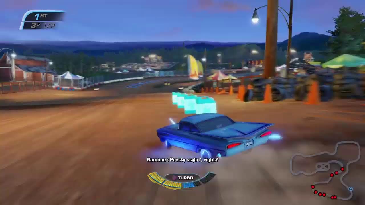 Cars 3 Driven To Win: Custom Cup Series playing as Ramone part 2