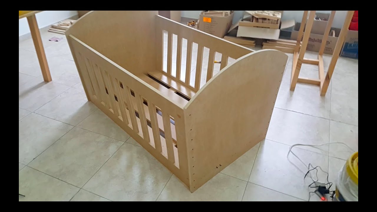 como hacer una  cuna para bebe de madera parte #1 ( Paso a paso y descripción )