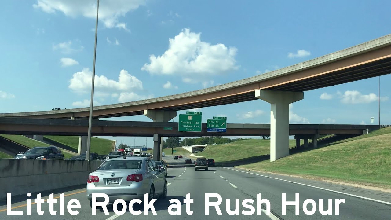Little Rock Highways at Rush Hour