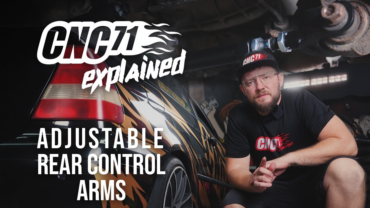 CNC71 - Как установить задние регулируемые рычаги? BMW E36/E46 #CNC71explained