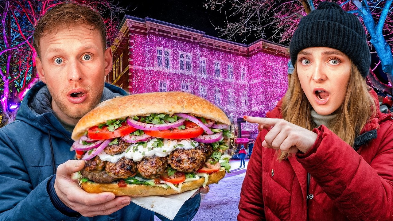 Wir testen die VERR&Uuml;CKTESTEN Weihnachtsmarktgerichte 😳🎄
