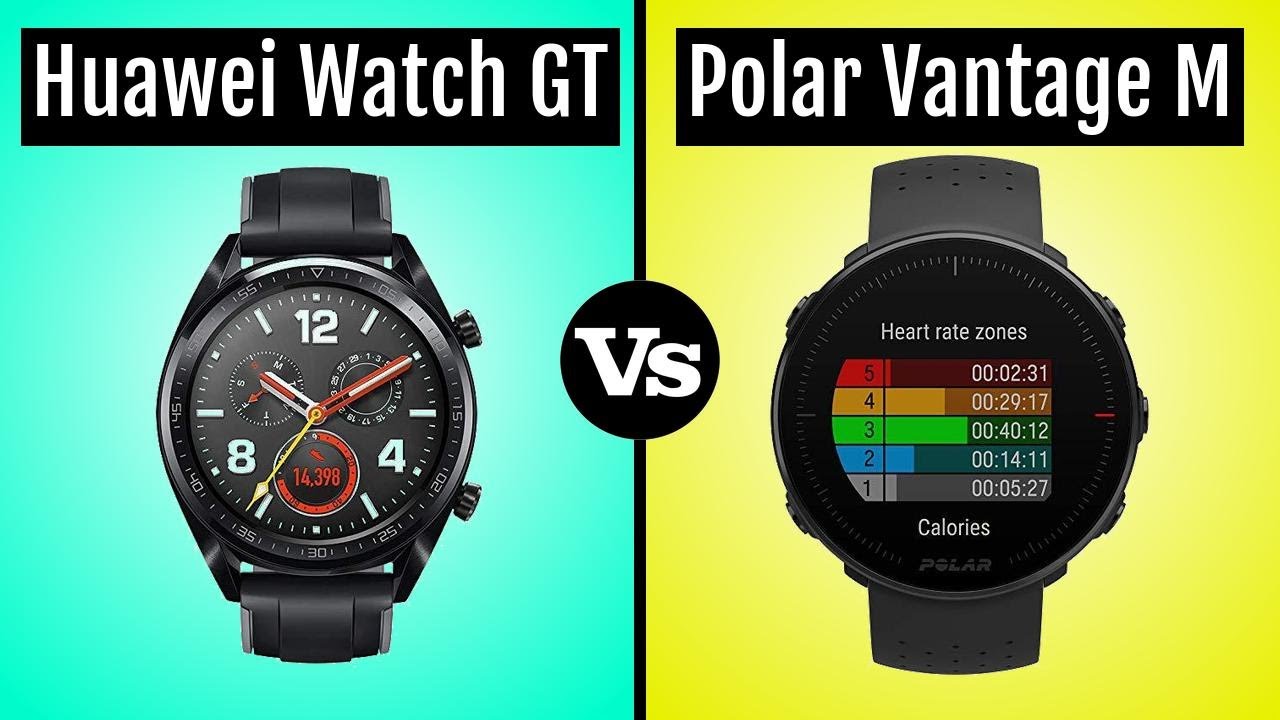 Huawei Watch GT vs Polar Vantage M