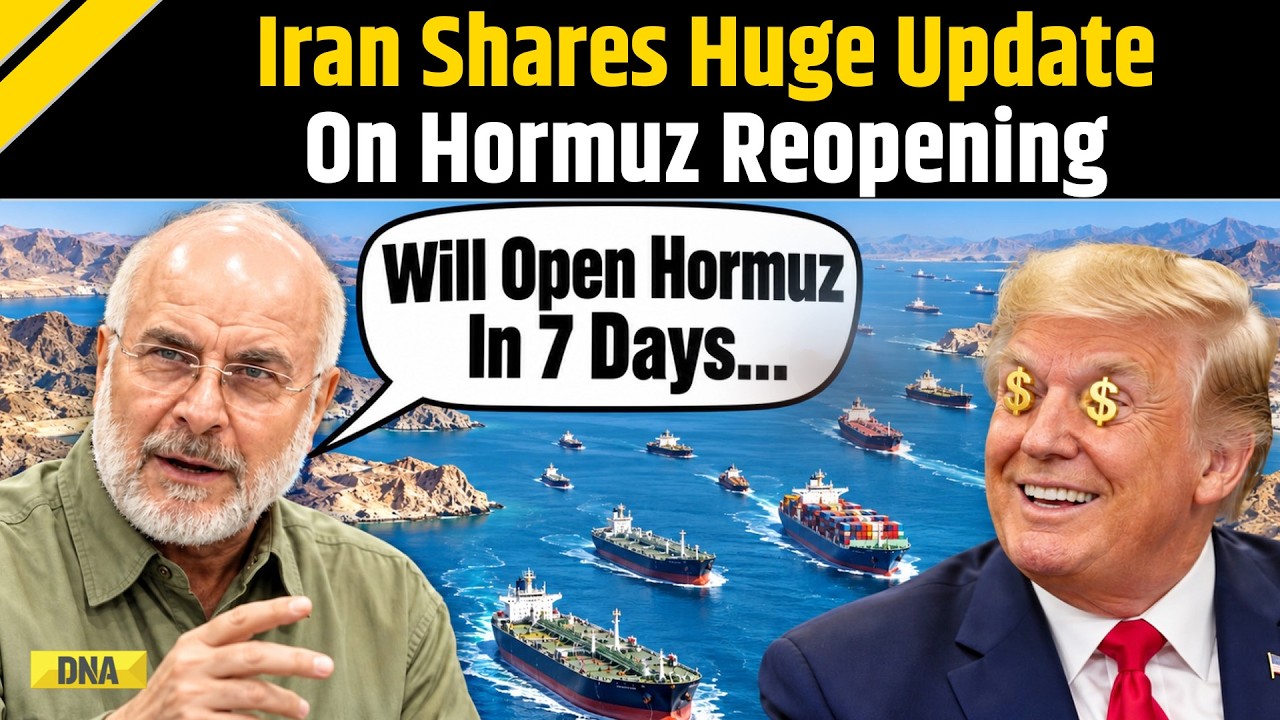US-Iran War: 'Will Open Hormuz In 7 Days If...' Iran's Big Update On Hormuz Re-Opening Deal