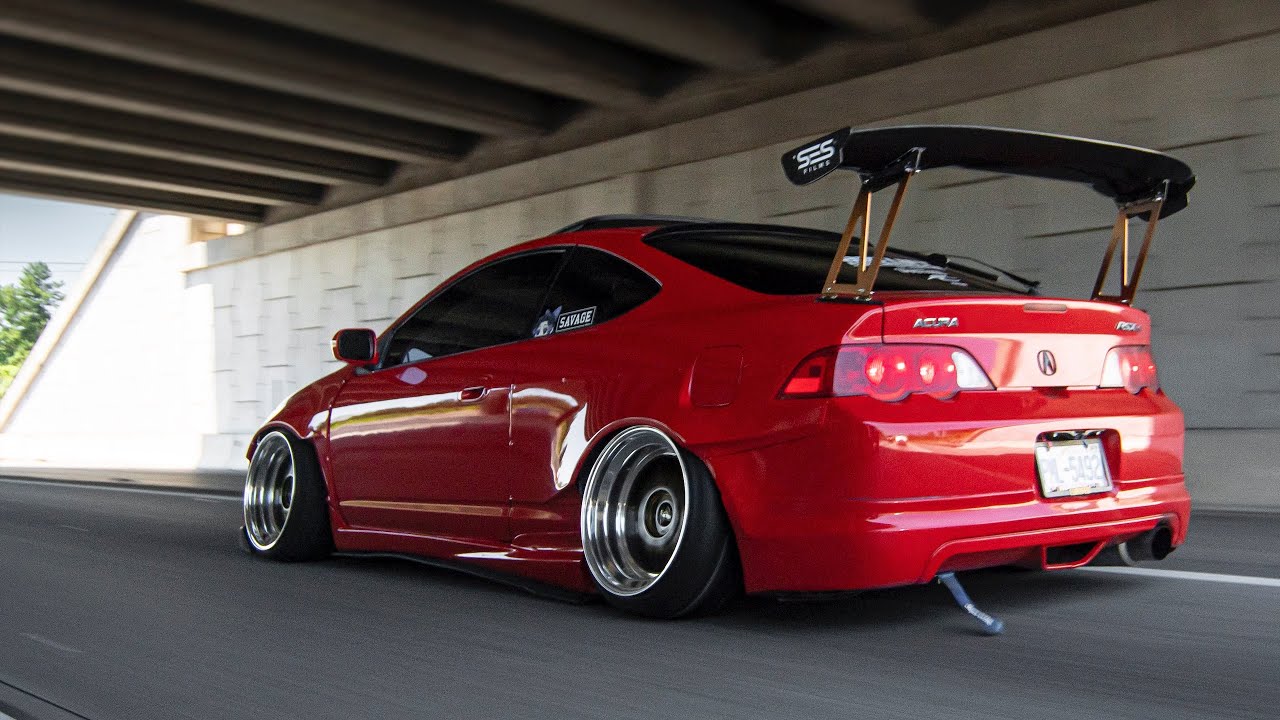 Richard's Slammed Acura RSX (dc5) Build | SES 4K