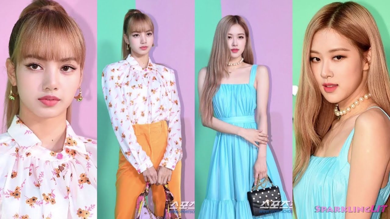 BLACKPINK ROSÉ & LISA at MULBERRY FW Fashion Show 2018