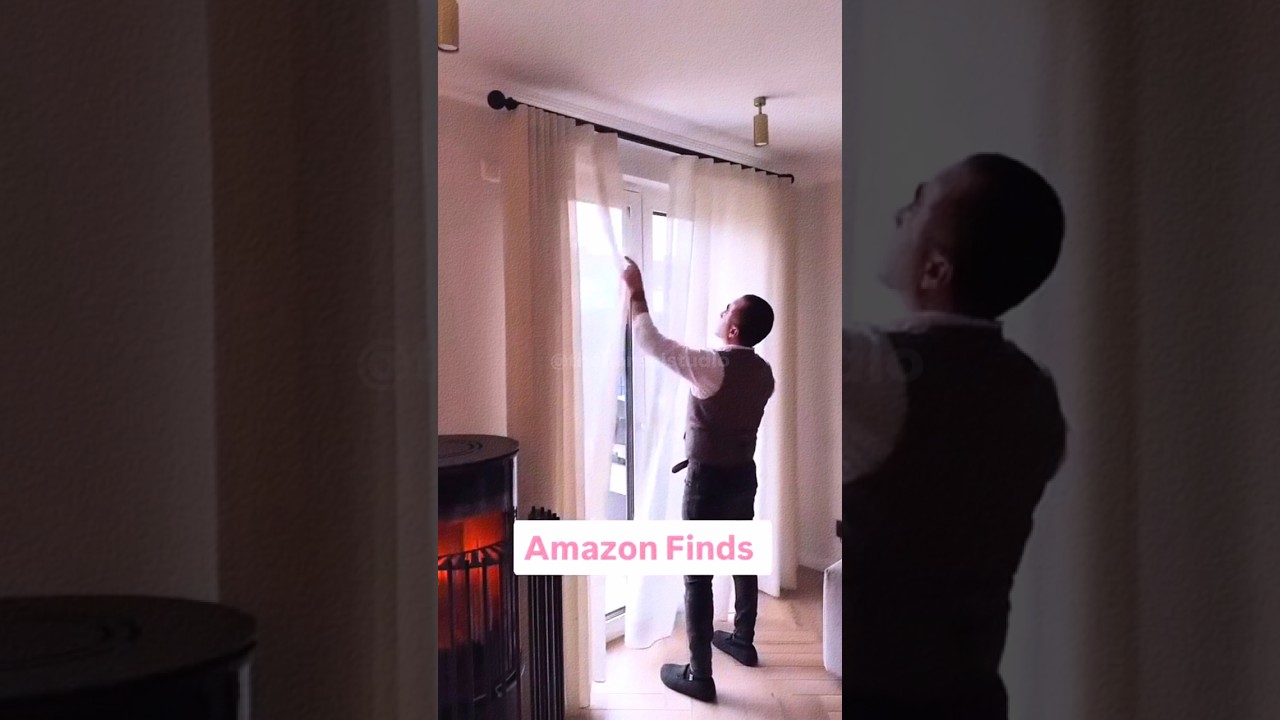 Bendable Curtain Track Best Amazon Home Find! 📦✅ 
