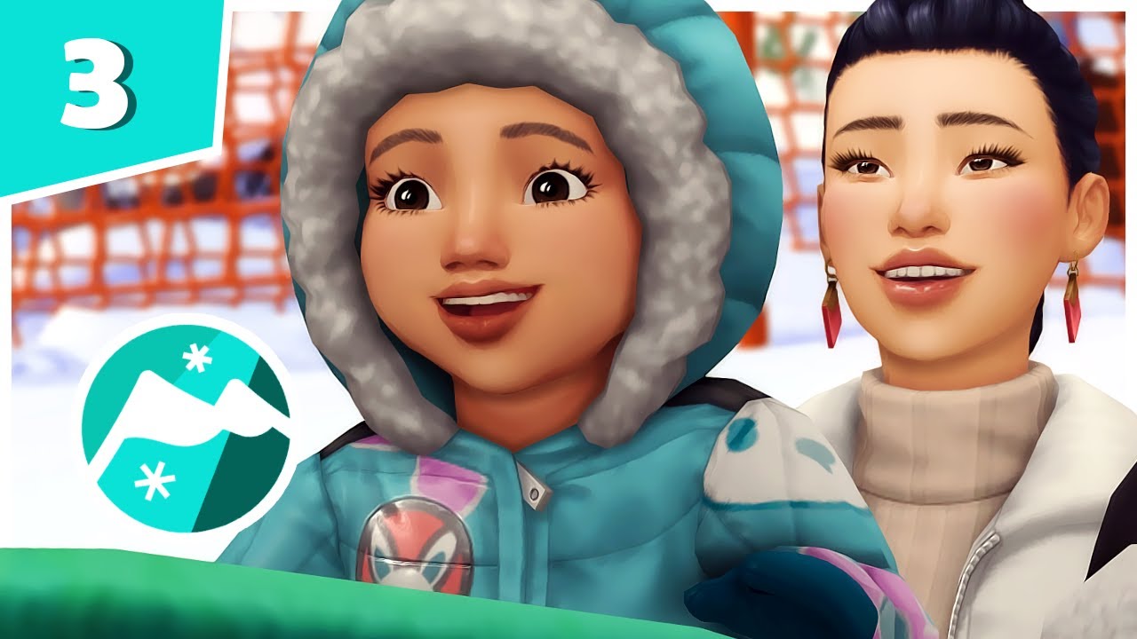 Off to the Bunny Slopes! | Ep.3 | The Sims 4 Snowy Escape