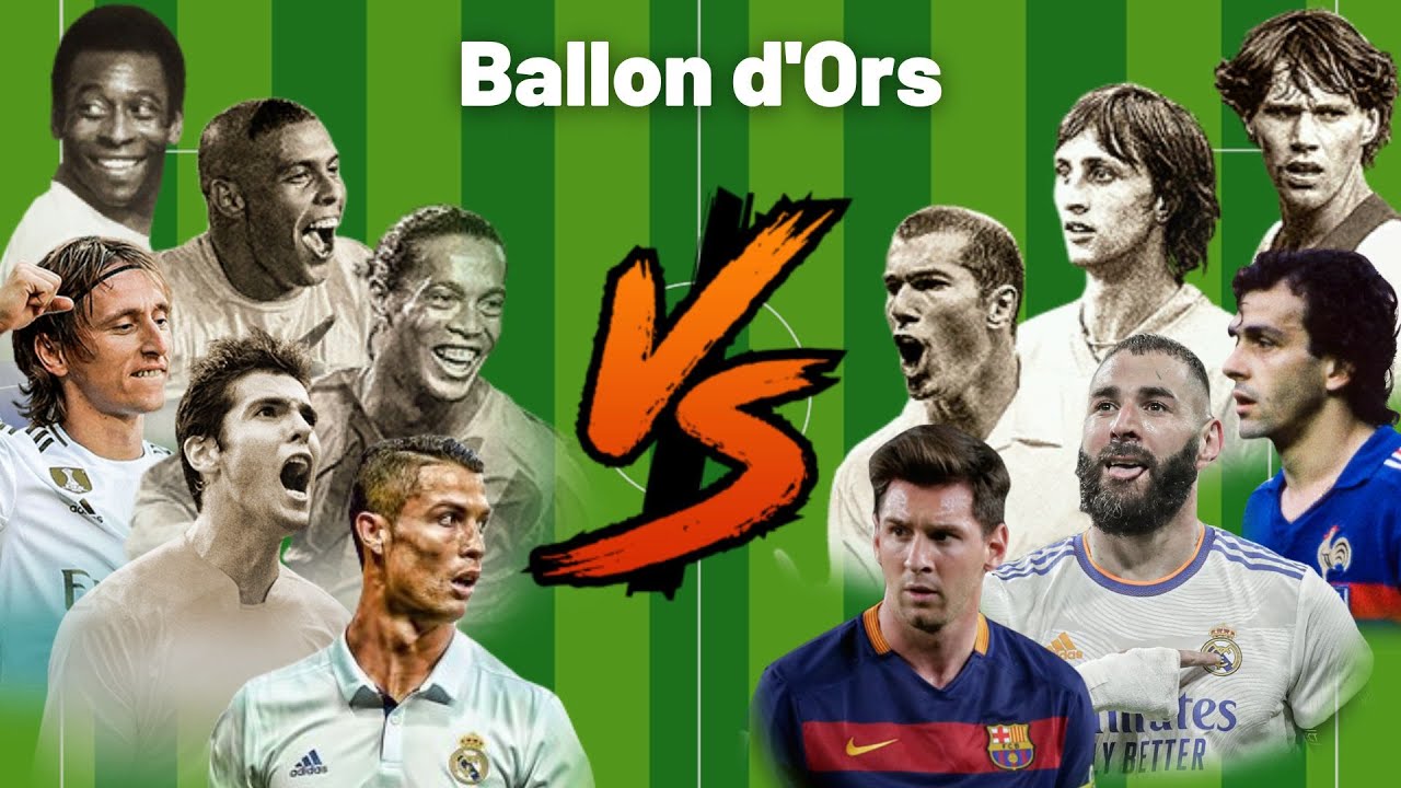 Ballon d'Ors🏆(1971-2022)💪Cruyff-Messi-R9-CR7-Zidane-Modric-vb.